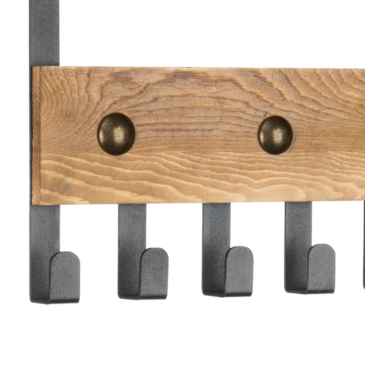 Monell Iron Over-the-Door 8 - Hook Coat Rack